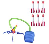 Lanceur De Fusée À Pied Réglable Pour Enfants, Jouet De Lancement En Plein Air, Jeu De Saut À Lancement, Jouets Cadeau Pour Enfants