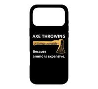 Lanceur de Hache - Because MMO is Expensive | Funny Hache Throwing Coque pour iPhone 17 Pro Max