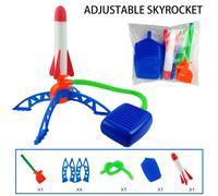 Lanceur De Pompe À Pied De Fusée À Air,Pédale De Pressage D'air En Plein Air,Jouet De Fusée En Ruisseau,Combinaison De Jeu Pour Enfants,Jeu De Sport De Saut,Jouet Pour Enfants,Cadeau - Type 1pcs