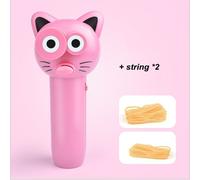 Lanceur D'hélice De Corde Pour Enfants, Contrôleur De Corde, Jouets De Chat Mignon Volant, Jouet Électrique De Fête Drôle, Cadeau De Noël, Entraînement À La Main
