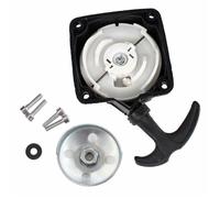 Lanceur et Plaque Démarreur pour Debroussailleuse Pompe Tariere 2temps 30cc a 50cc Entraxe 67mm