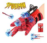 Lanceur triple flechettes et gant SPIDERMAN MARVEL + Sac Collector