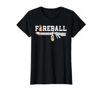 Lanceurs de Flamme Boule de feu Arme de feu T-Shirt Graphique avec Valeur