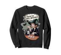Lancez Les dés sorcières pour Femmes Bunco Halloween Party Sweatshirt