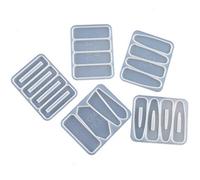 LANCHEN Barrette Pince À Cheveux Silicone Résine Époxy Moule Épingle À Cheveux Bijoux Moulage Moule Outils