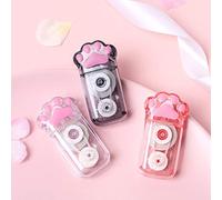 LANCHEN Mignon Chat Patte Correction Bande Papeterie correcteur étudiant modifié Bandes Kawaii