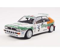 SOLIDO 1:18 Lancia Delta HF INTEGRALE White #5 A.AGHINI/S.FARNOCCHIA Rally
