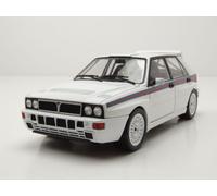 Lancia Delta Integrale 16V 1989 Blanc Modèle Réduit 1:24 Whitebox
