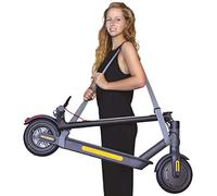 LANCO LI-0230 Sangle de Transport Universelle pour Trottinette électrique, Trottinette électrique, Poussette - Charge maximale : 40 kg - Réglable - Gris/Noir