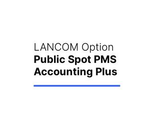LANCOM Systems Public Spot PMS Accounting Plus Option - Licence d'accès client unique - Gestion de réseau pour LANCOM WLC et routeurs 1781/7100/9100 Series