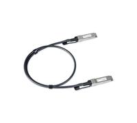 LANCOM Systems SFP-DAC40-1m - Câble DAC 40Gbps SFP+ 1 mètre, InfiniBand, Full Duplex, Noir/Acier, Lot de 8 unités
