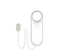 Lancoon Détecteur de fuite d'eau WiFi avec application d'alertes réglables 100 dB - Appareil intelligent pour maison intelligente avec ligne de détection de 2,5 m pour sous-sol, salle de bain, piscine