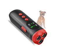 Lancoon Dispositif anti-aboiement avec fonction lampe de poche triple tête, 2 modes réglables, entraînement comportemental, facile à transporter pour chiens de petite, moyenne et grande taille