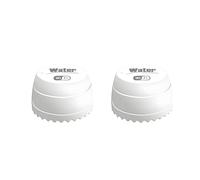 Lancoon Lot de 2 alarmes d'eau Wi-Fi 100 dB avec alertes par application, détecteur de crue intelligent pour piscine, réservoir, aquarium, sol, batterie 24 mois