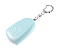Lancoon Rechargeable Alarme Personnelle avec Lampe de Poche LED Autodéfense Sécurité Essentiels de Voyage 125dB Loud Sécurité d'urgence Alarme de Porte-clés pour Femmes Bleu
