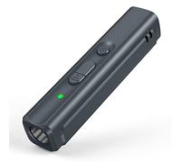 Lancoon Répulsif à ultrasons portable pour chien avec dispositif anti-aboiement, lumière LED, dispositif de dissuasion des aboiements pour chiens de petite, moyenne et grande taille