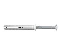 Fischer Cheville à frapper N 8 x 60/20 S – collerette fraisée, clou acier électrozingué – boîte de 50