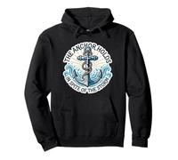 L'ancre Tient malgré la tempête, la Foi chrétienne Sweat à Capuche