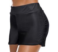 Lancry Short de bain pour femme, Noir , XL