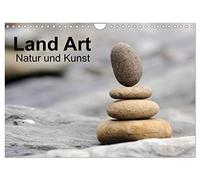 Land Art - Natur und Kunst (Wandkalender 2026 DIN A4 quer), CALVENDO Monatskalender: Kunst aus der kleinen und unscheinbaren Natur um uns.
