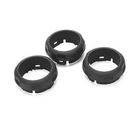 Land Fit pour Rover 4/Sport Couvercles de Garniture de Bouton de Climatisation Anneaux de Garniture de Commutateur A/C élégants et Durables 3 Pièces pour le Style Intérieur de Voiture