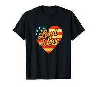 Land I Love Liberty rugit dans Chaque Rayure T-Shirt