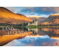 Land of Legends Kalender 2026 - Schottlands Burgen und Schlösser: Ein Wandkalender im Großformat, der Schottland in seiner wilden Schönheit zeigt. ... voll wild-romantischer Burgen und Schlösser.