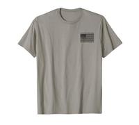 Land of the Free Because of the Brave Drapeau américain américain T-Shirt
