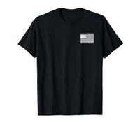 Land of the Free Because of the Brave Drapeau américain américain T-Shirt