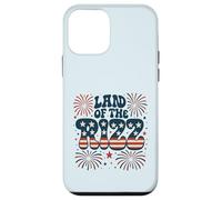 Land of the Rizz Groovy 4 juillet Fierté patriotique américaine Coque pour iPhone 12 mini