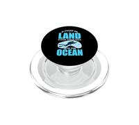 Land Please Throw Back Into The Ocean Scuba Dive Diving PopSockets PopGrip pour MagSafe