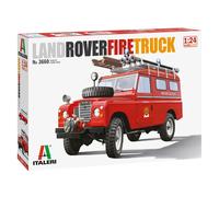 Land Rover Camion De Pompiers 1:24 Kit De Modèle En Plastique ITALERI