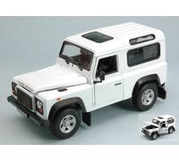 Land Rover Defender 90 1984 Blanc 1:24 Modèle 0342 WELLY
