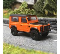 Land Rover Defender 90, dernière édition, Orange - BUSCH 54309 - HO 1/87