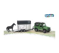 Land Rover Defender Avec Van Pour Chevaux Et 1 Cheva Multicolore TU