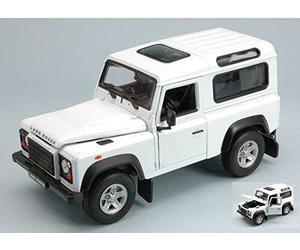 Land Rover Defender, Weiss, Modellauto, Fertigmodell, Welly 1:24