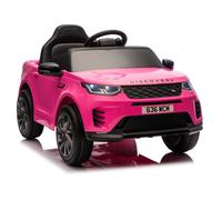 Land Rover Discovery Voiture Électrique Enfant SUV EVA Cuir LED MP3 FM USB Rose