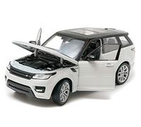 Land Rover Range Rover Sport, Weiss/Schwarz, Modellauto, Fertigmodell, Welly 1:24