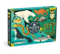 Land Sea Predators 100 Piece DoubleSided Puzzle by Mudpuppy Mudpuppy (Auteur)
