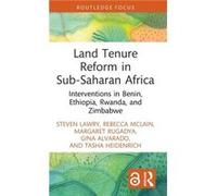Land Tenure Reform in SubSaharan Africa by Tasha Heidenrich Tasha Heidenrich (Auteur)