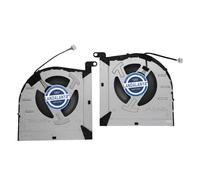 LANDALANYA Ventilateur CPU + GPU de rechange pour Lenovo RTX4060 LOQ 15IRH8 GeekPro G5000 IRH8 G5000 APH8 Series DFSCL42P165934 FQRL DFSCL42P065934 FQRK DC12V 0.6A Ventilateur (non disponible pour