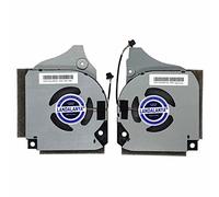 LANDALANYA Ventilateur de rechange pour processeur et processeur graphique Dell Inspiron G5-5590 P82F Series 063NYM 0FK2HP DFS5K223052831 FM0A DFS5K221153711 FM09 (DC5V 0,5A)