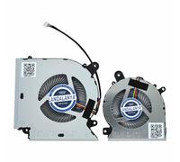 LANDALANYA Ventilateur de refroidissement pour ordinateur portable MSI Katana GF76 Pulse GL76 MS-17L1 GF66 11UC Pulse GL66 11UEK MS-1581 Series PABD08008SH-N459 PAAD06015SL-N460 DC5V