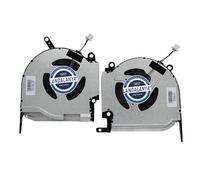 LANDALANYA Ventilateur de refroidissement pour processeur et processeur graphique HP OMEN 16-K 16-N Pro TPN-Q280 16-K0013DX 16-K0023DX N18100-001 N18099-001 EG75071S1-C220-S9A EG75071S1S1-C220-S9A