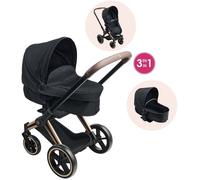 Corolle - Landau Cybex Noir, Accessoire pour Poupon 36 et 42 cm, Dès 3 Ans, 9000142070