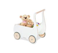 Pinolino Poussette pour poupée Mette, Blanc, avec système de freinage, Blanc