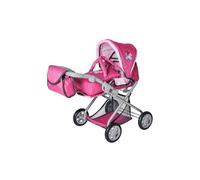 Landau Combi Poussette Poupee - Dim 48x42cm - Hauteur poignee 33 à 62 cm