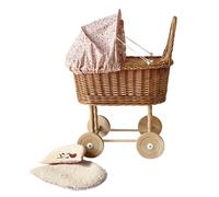 Landeau en osier - motif coccinelle Multicolore G