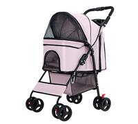 Landau for chien Poussette légère for chat for animaux de compagnie Poussette pliante for animaux de compagnie for chiens et chats de petite et moyenne taille, chariot de transport for animaux de comp