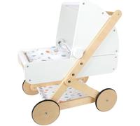 Landau jouet en bois pour poupée enfant fille - SMALL FOOT - Blanc - A partir de 3 ans